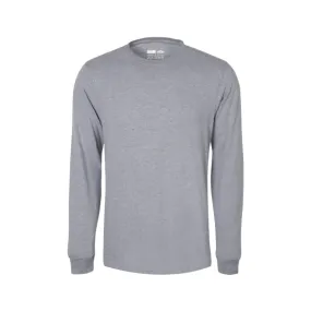 JONSSON LONG SLEEVE TEE SHIRT GREY MELANGE SIZE - XL