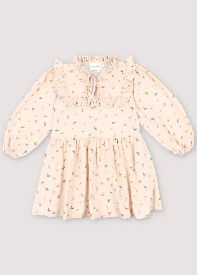 Kids' Camellia Dress Beige