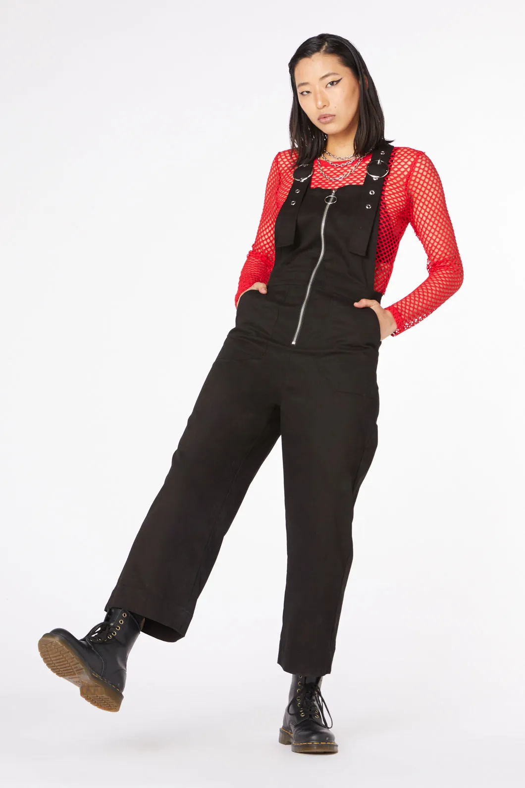 Kira Buckle Wide Leg Overall