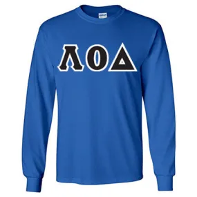 Lambda Omicron Delta Long-Sleeve Shirt - G240 - TWILL