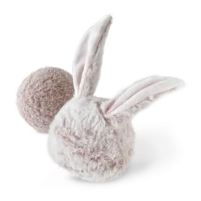 Lambwolf Collective – Plush Pink Bunny Pop Squeaky   Bouncy Toy