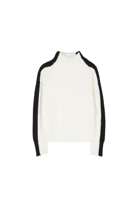 LEXY Off White - Turtleneck Jumper