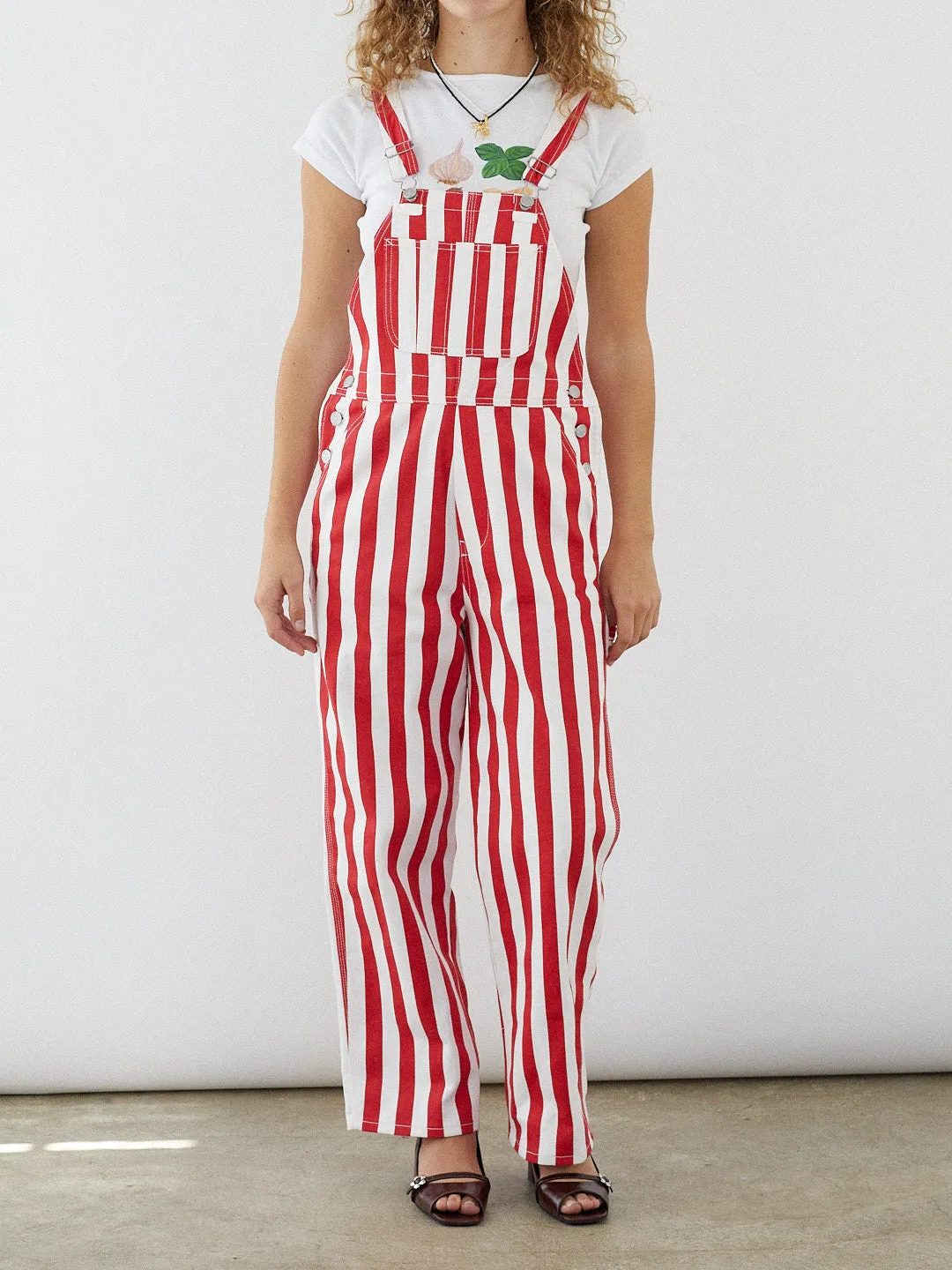 Lucy Overall - Pomodoro Stripe