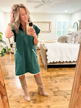 Maggie Half Zip Dress