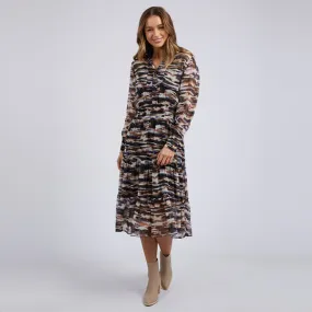 Mala Abstract Dress - Print