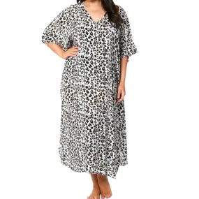 Maya Soft Rayon Summer Kaftan Dress 12-26