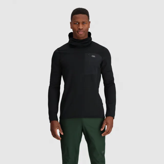 Men's Vigor Grid Fleece Pullover Hoodie