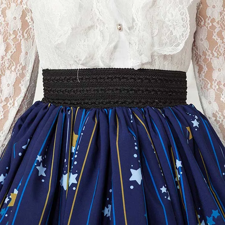 Midnight Astrology Lolita Skirt