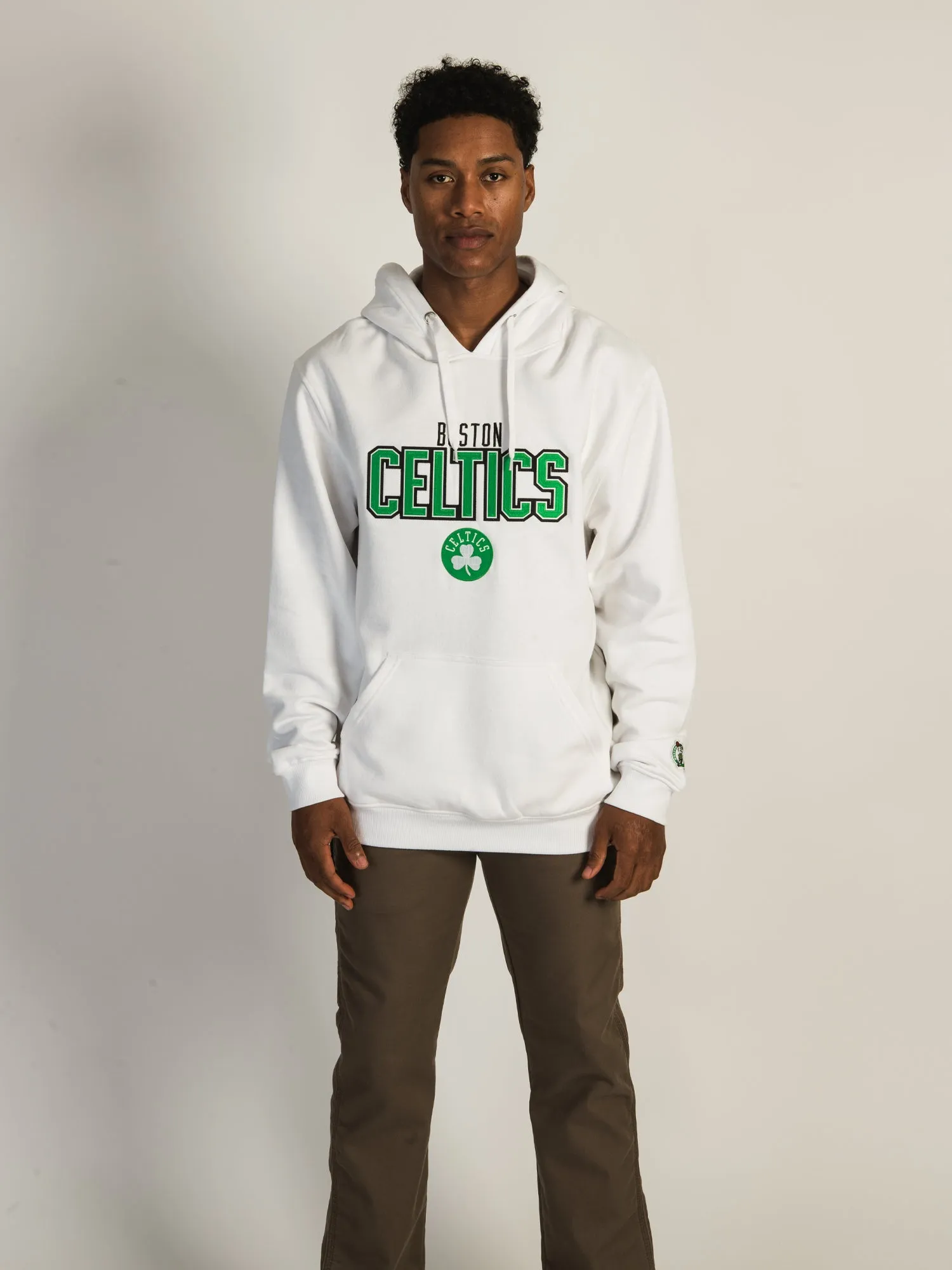 NBA BOSTON CELTICS HARDWOOD PULL OVER HOODIE