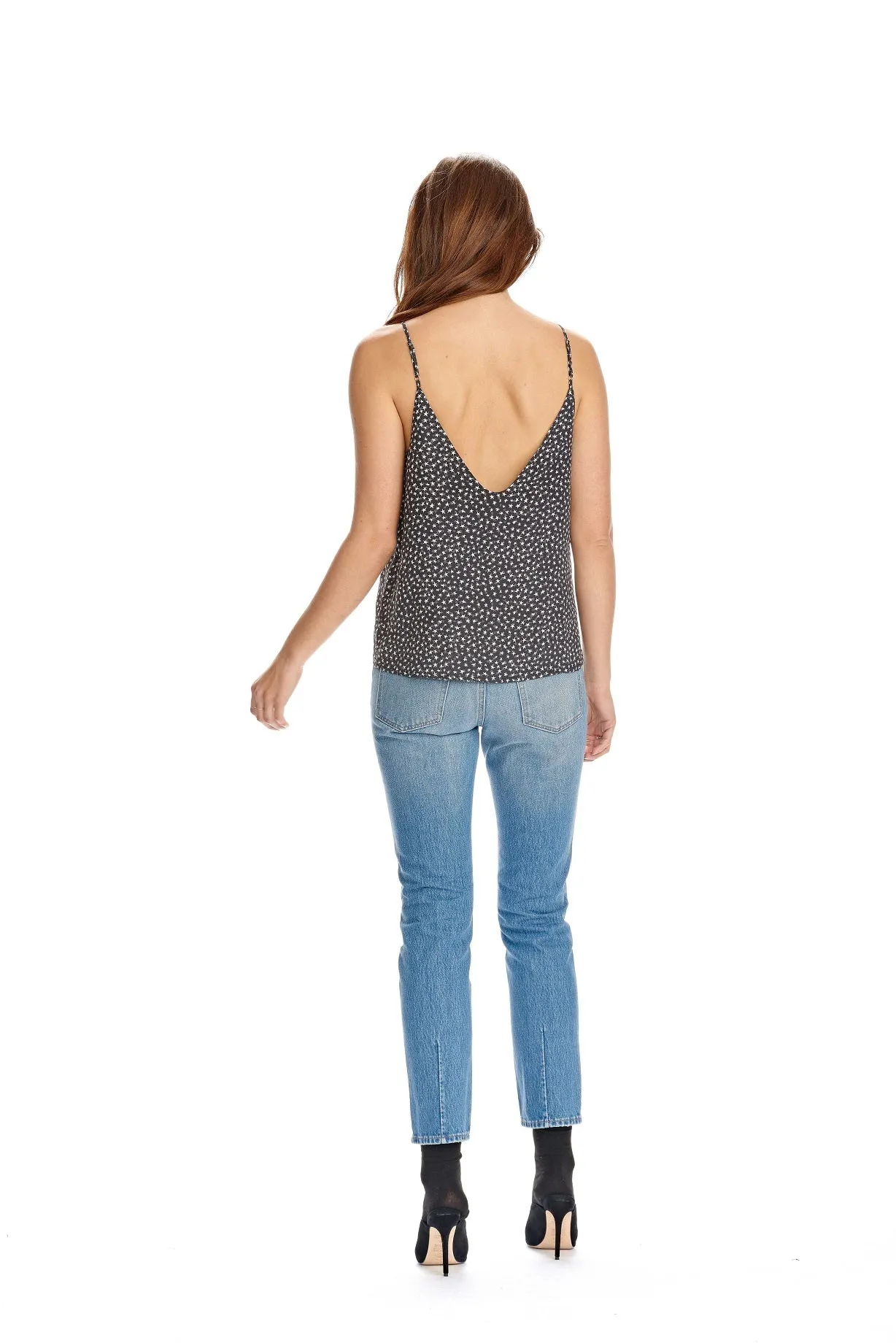 Neuw WOMENS CLASSIC SILK  CAMI - STARMAN...Last One Available