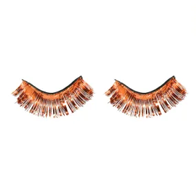 Orange Tinsel Eyelashes