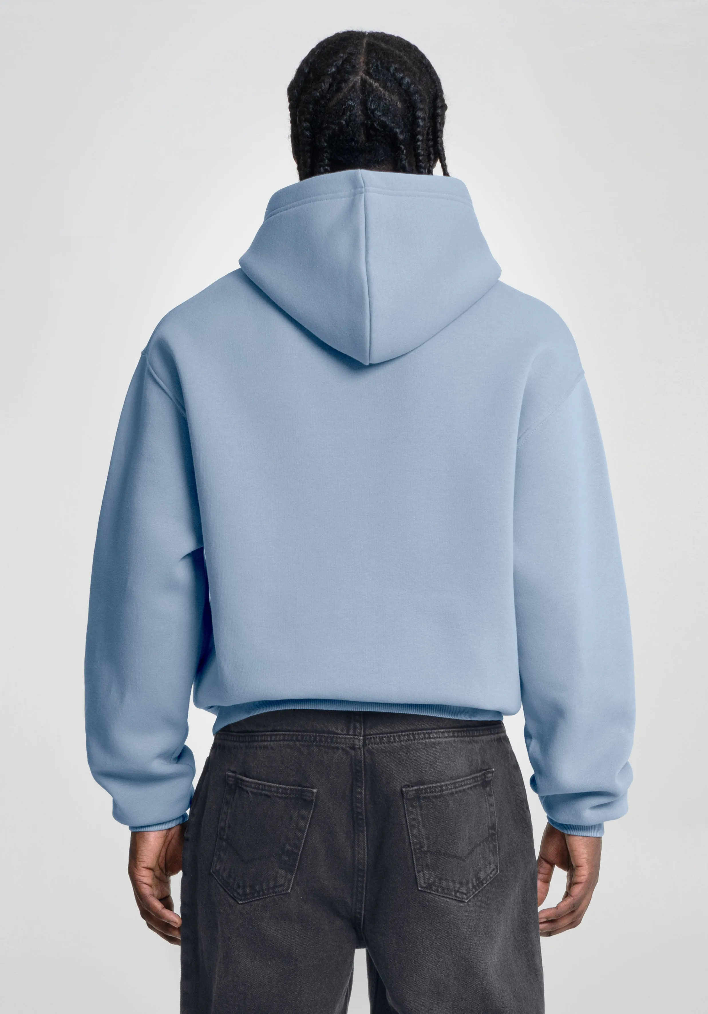 Oversize Hoodie - Light Blue