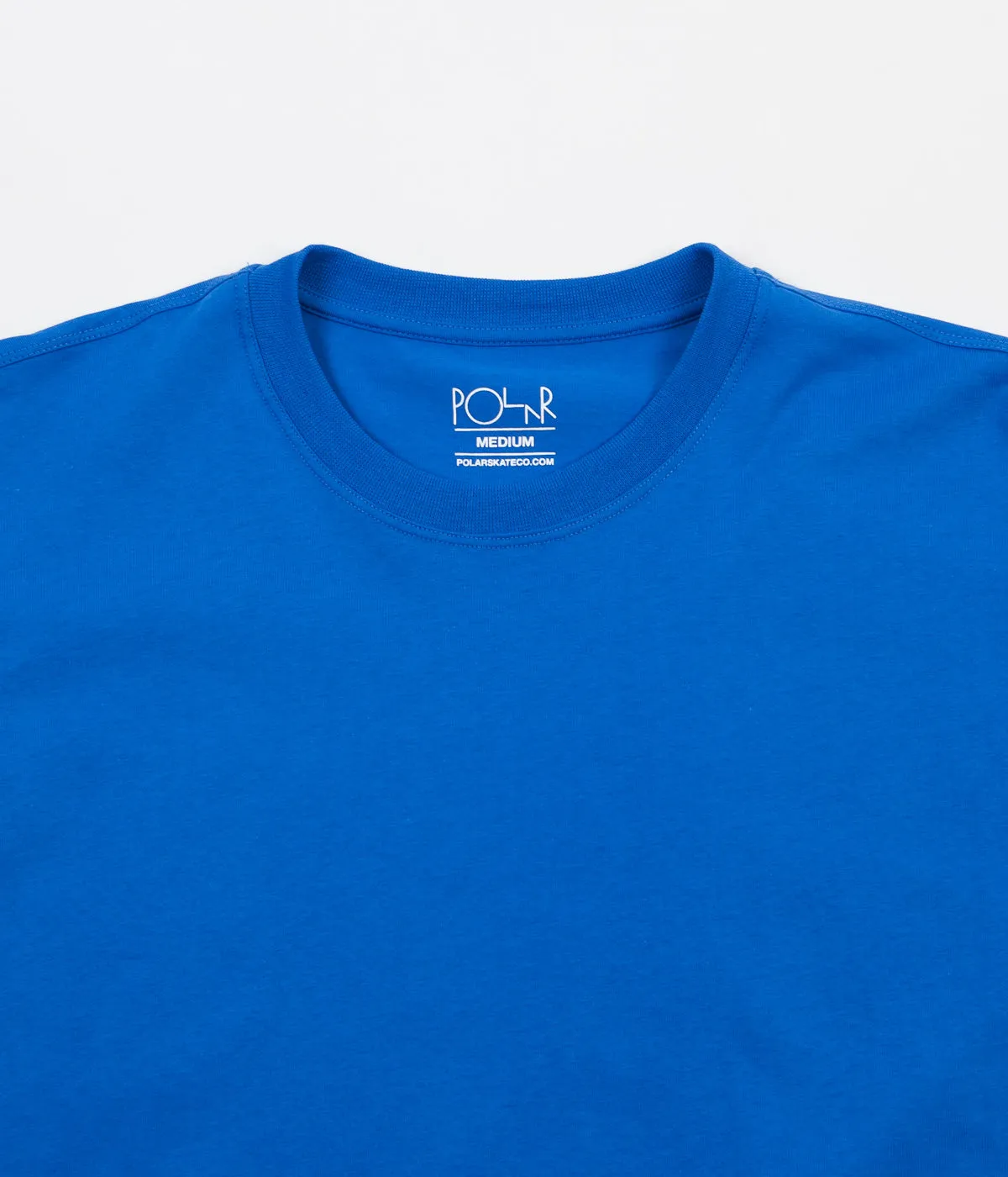 Polar Signature Long Sleeve T-Shirt - 80's Blue