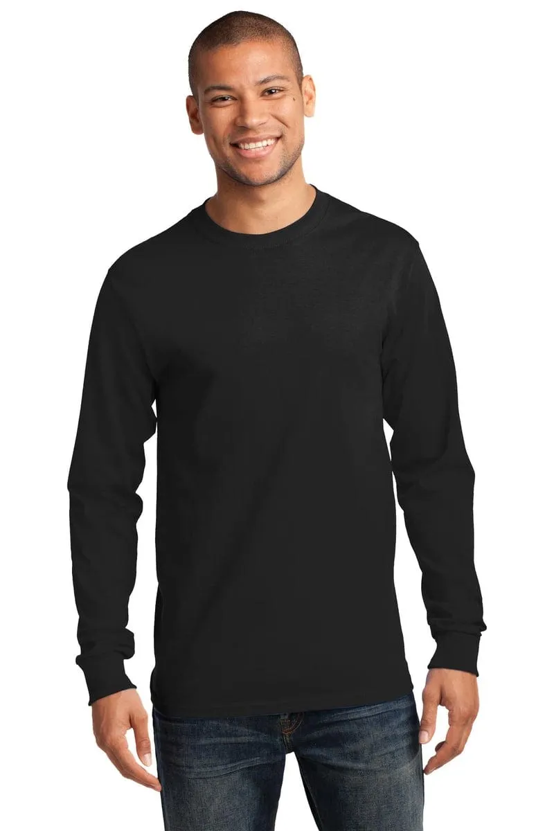 Port & Company ®  - Long Sleeve Essential Tee. PC61LS, Traditional Colors