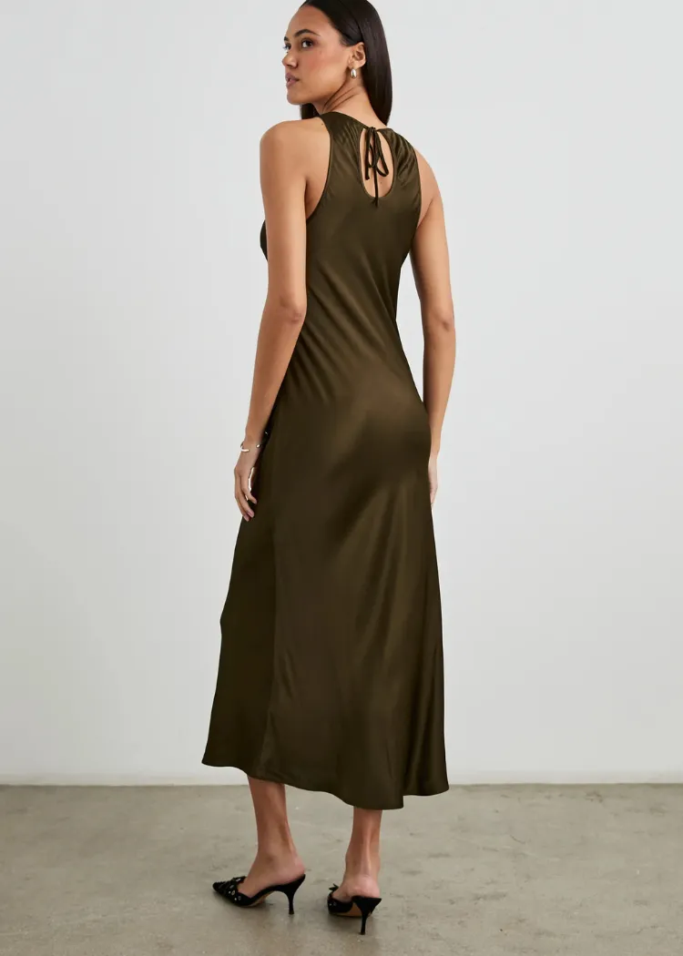 Rails Solene Dress - Dark Moss