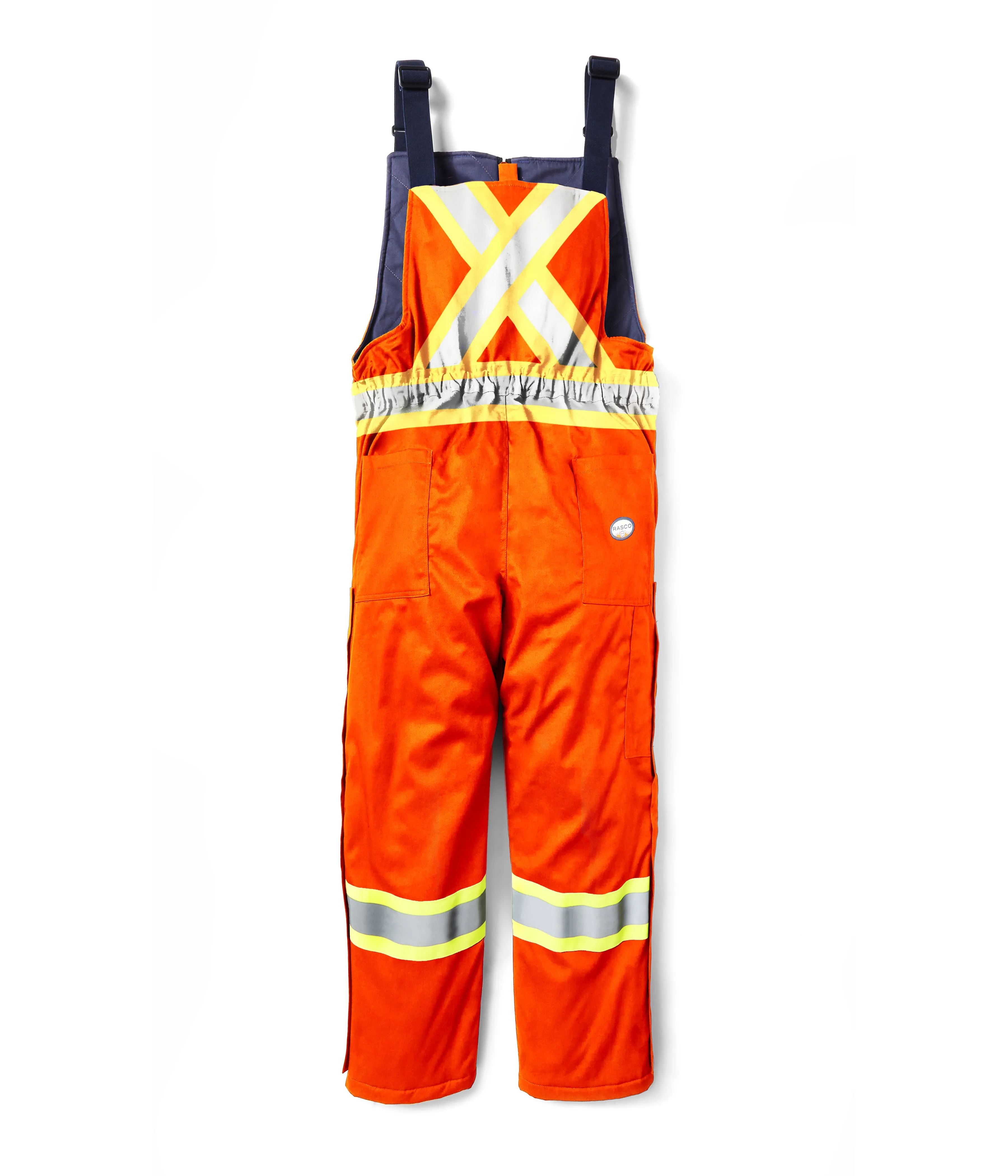 Rasco FR 8.5 oz. Westex AllOut Hi-Vis Insulated Bib Overall - Style FR6706