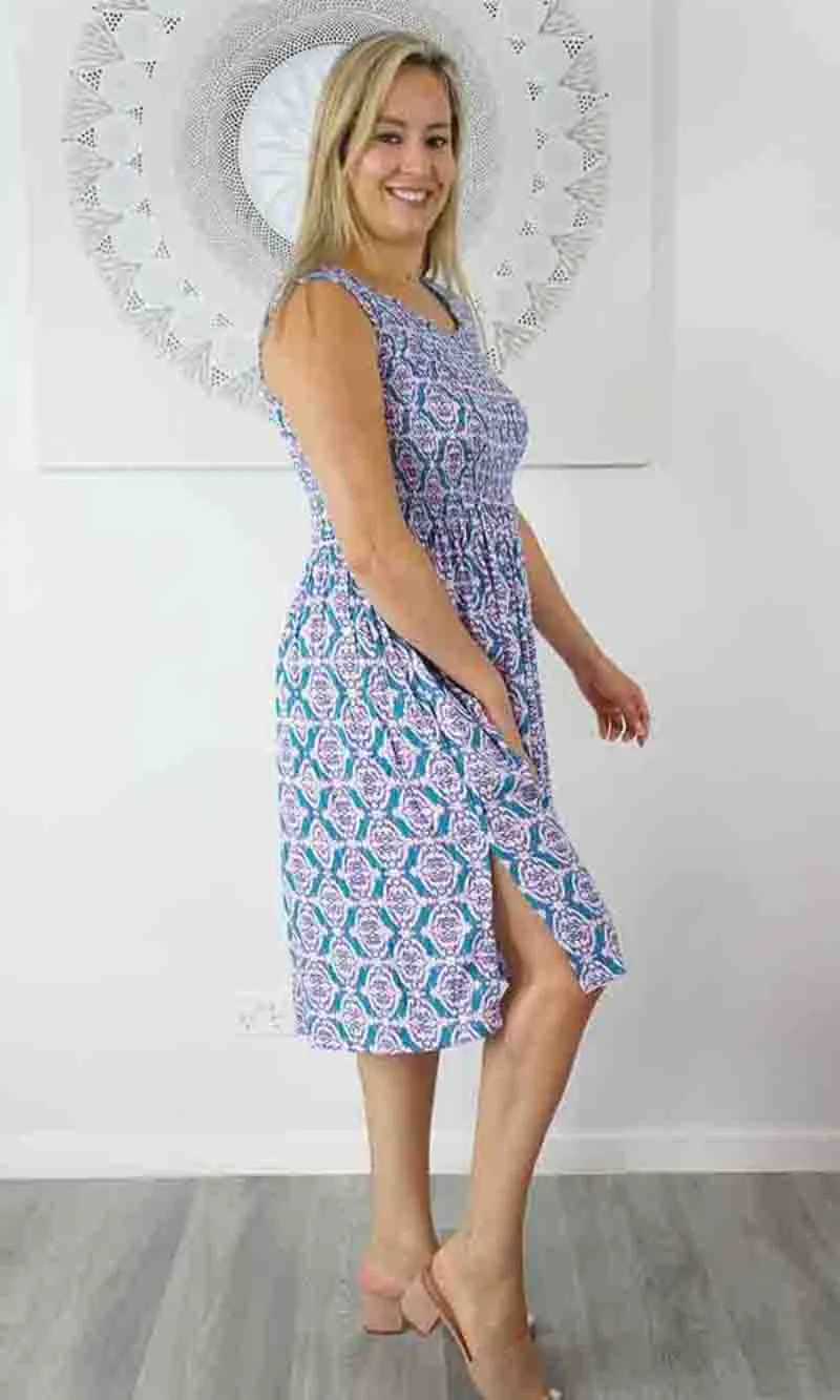 Rayon Dress Singlet Smock Meddle, More Colours