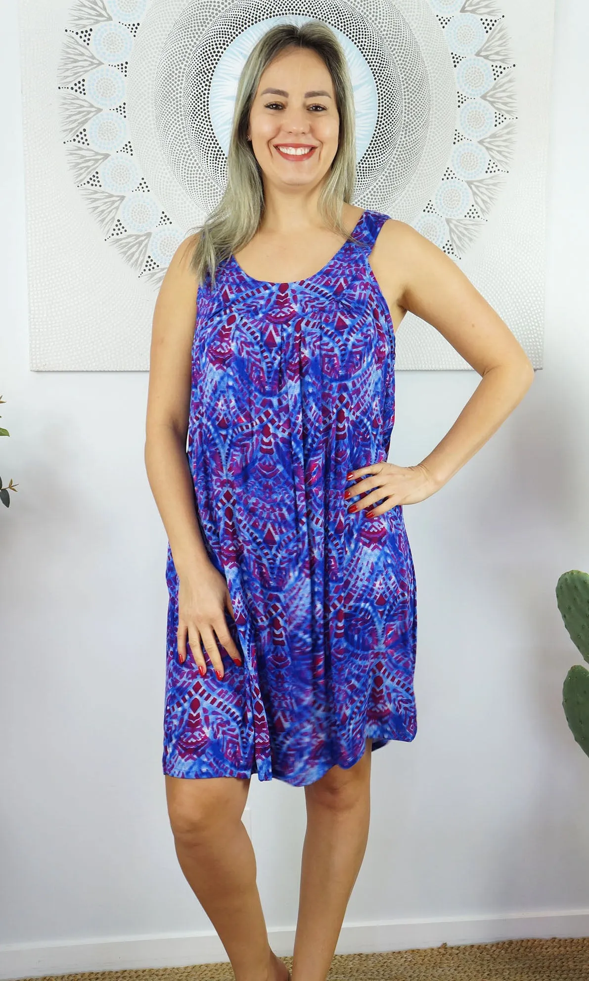 Rayon Dress Tahiti Nimbin, More Colours