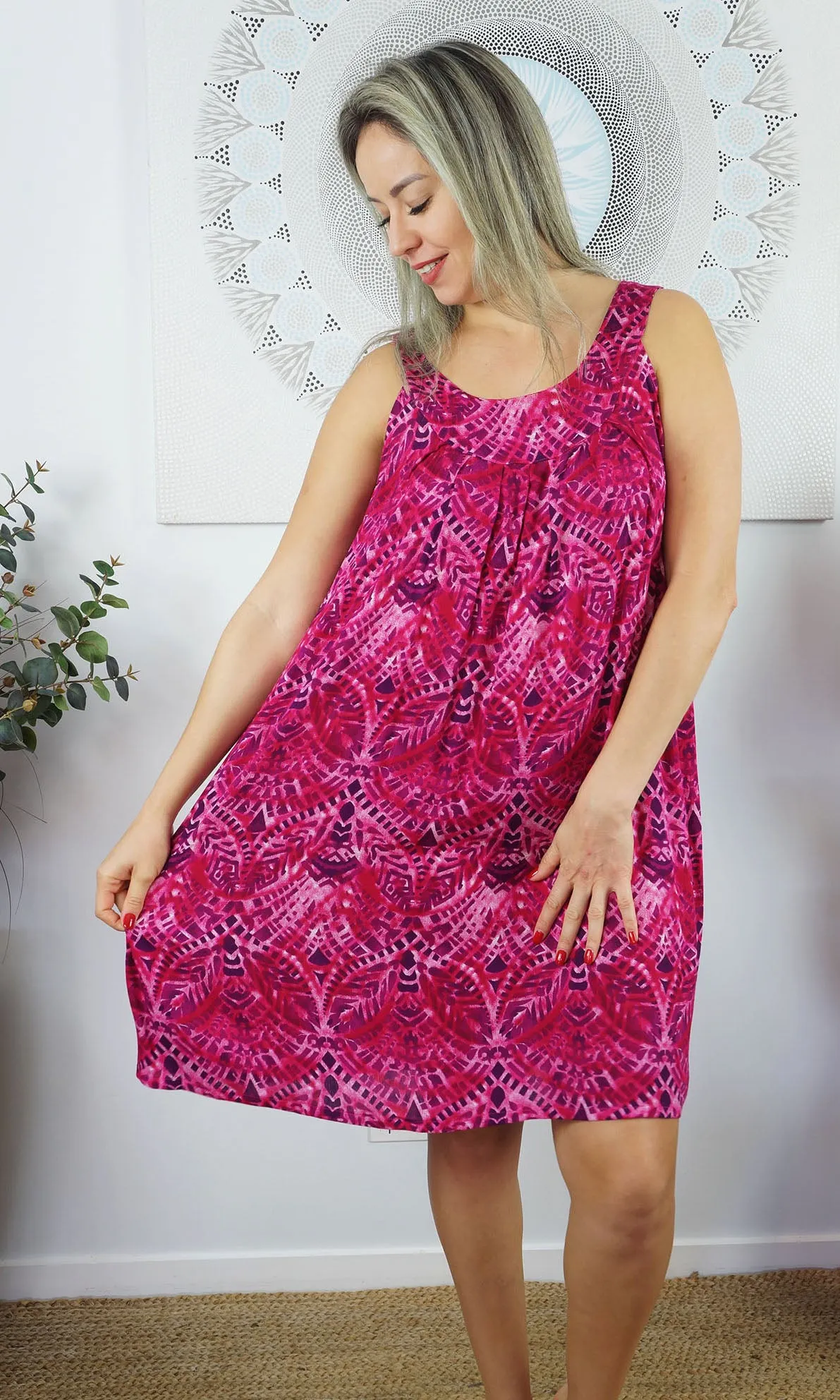 Rayon Dress Tahiti Nimbin, More Colours