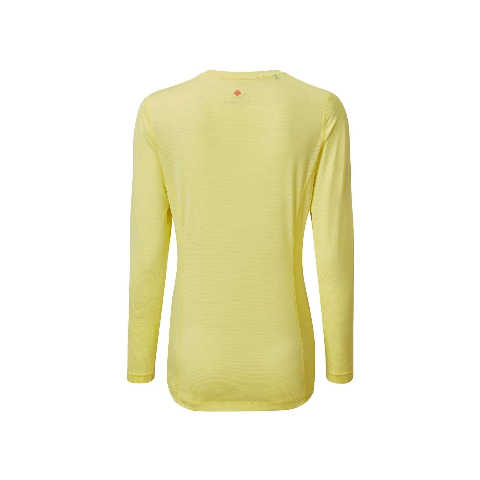 Ronhill Tech L/S Tee (Womens) - Lemongrass/Hot Pink