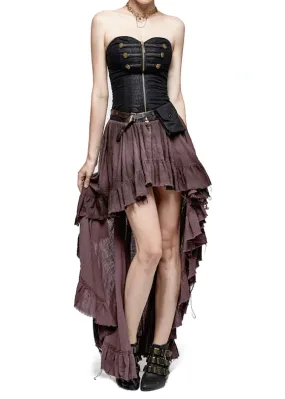 Ruffletease Steampunk dress