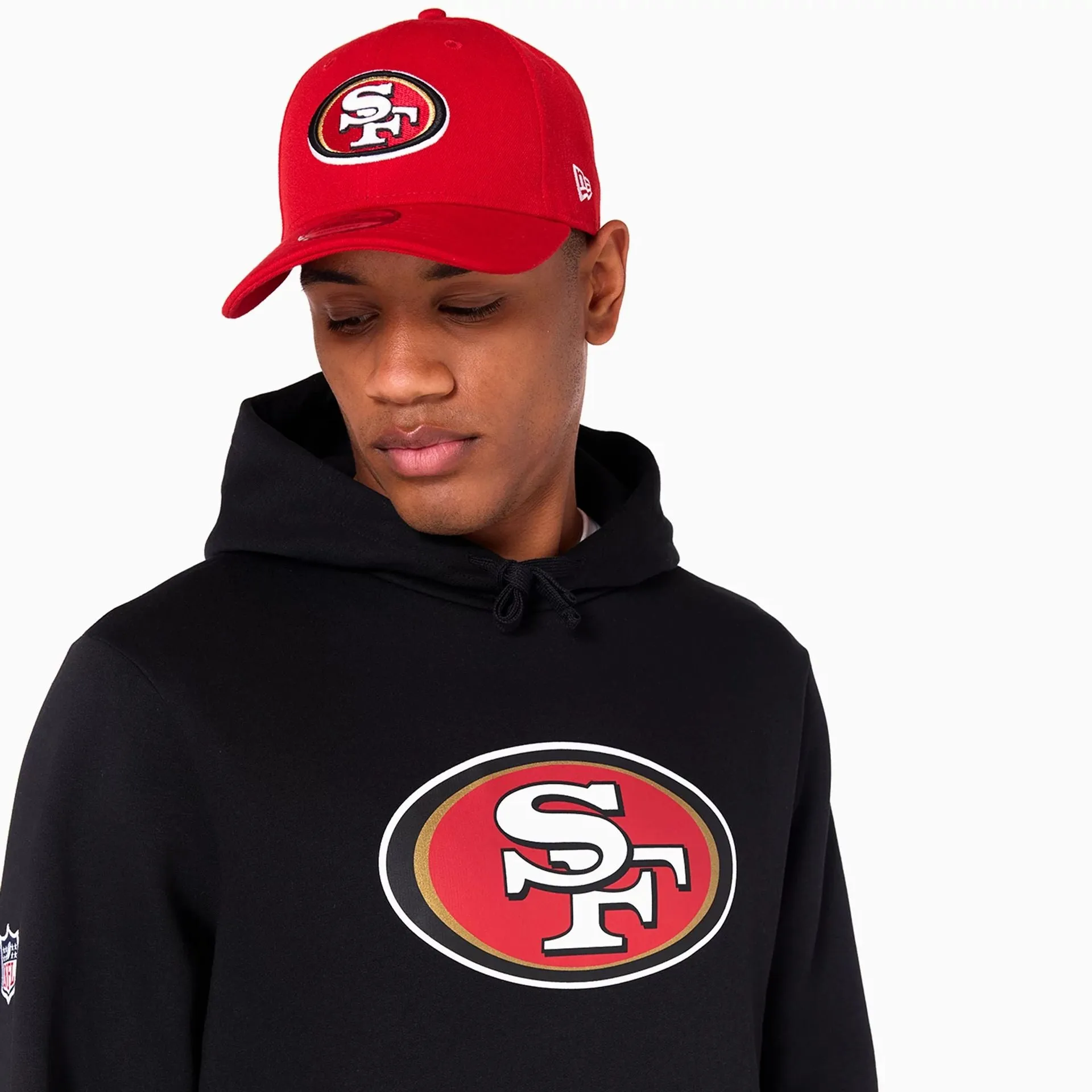 San Francisco 49ers NFL Black Pullover Hoodie