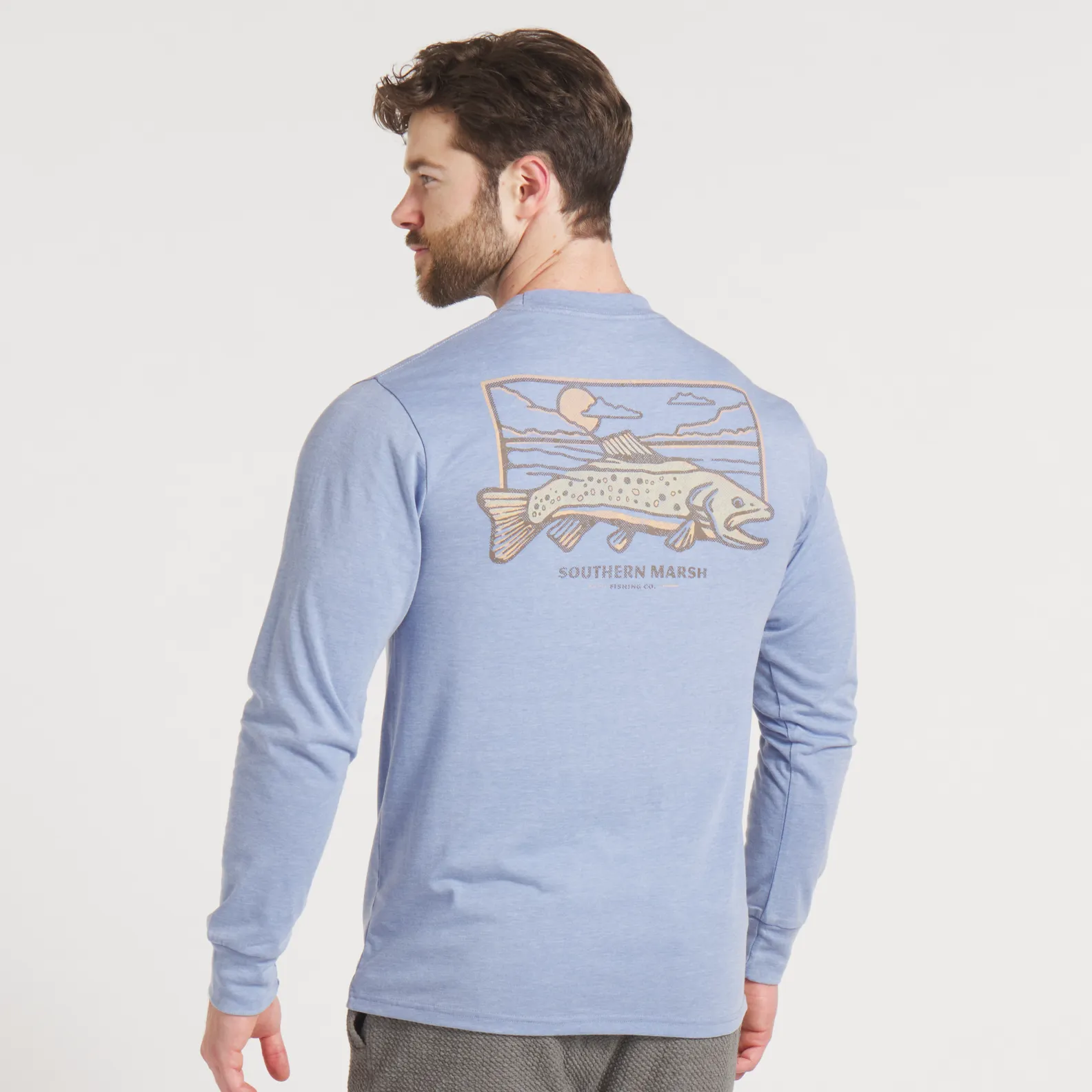 Seawash™ Tee - Brooke Trout - Long Sleeve