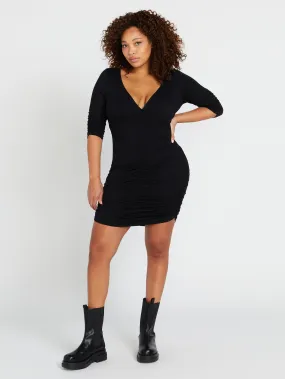 Shir Fine Dress - Black