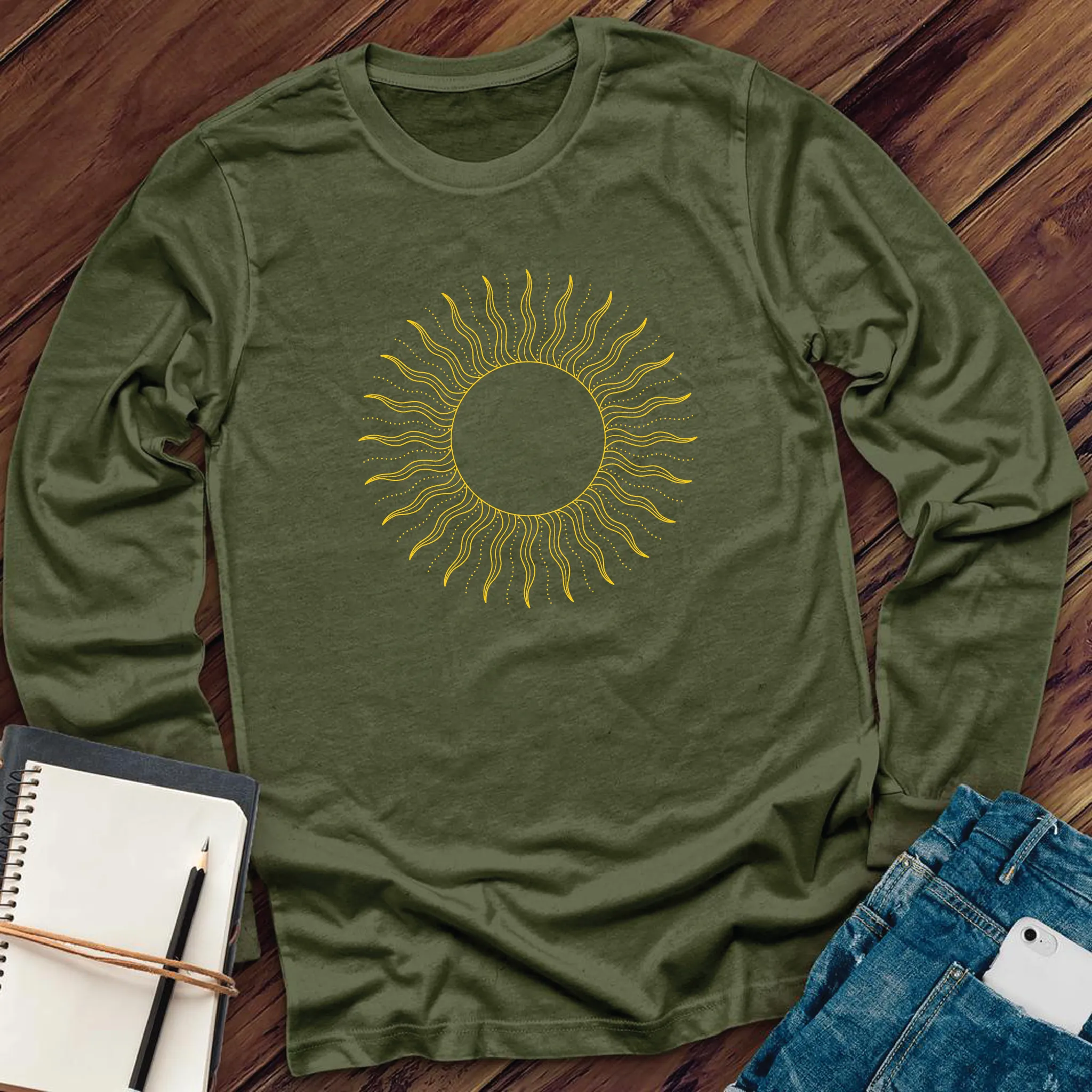 Simple Sun Long Sleeve