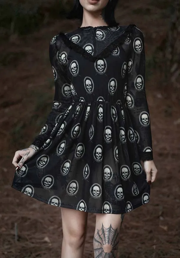 Skulls Victorian | MESH DRESS*