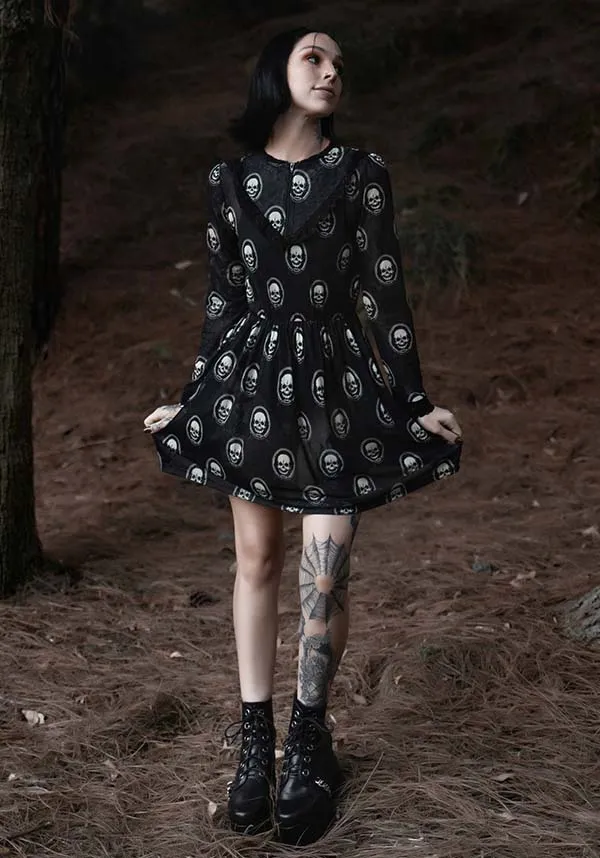 Skulls Victorian | MESH DRESS*