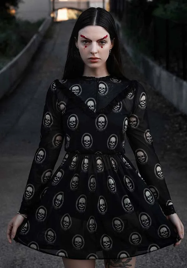 Skulls Victorian | MESH DRESS*