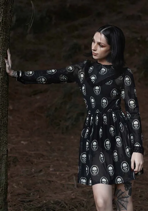 Skulls Victorian | MESH DRESS*