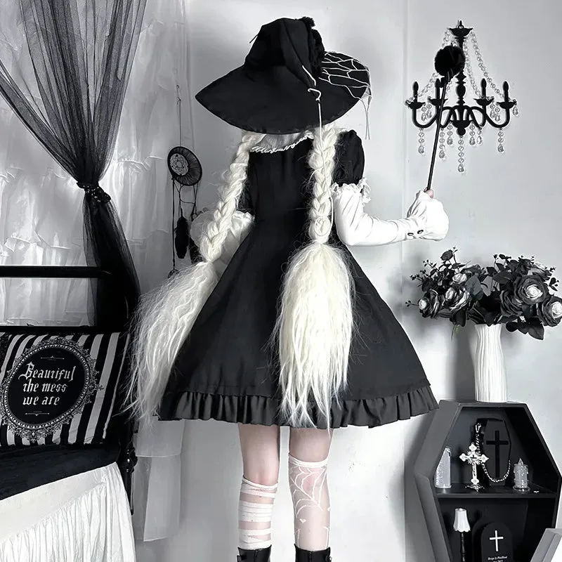 Spider Girl ~ Gothic Short Sleeve Lolita Dress Halloween Costume