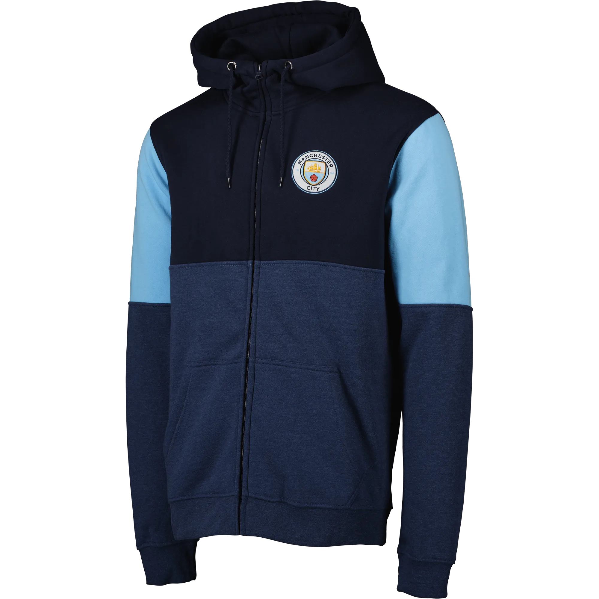 Sport Design Manchester City Color Block West Zip Hoodie