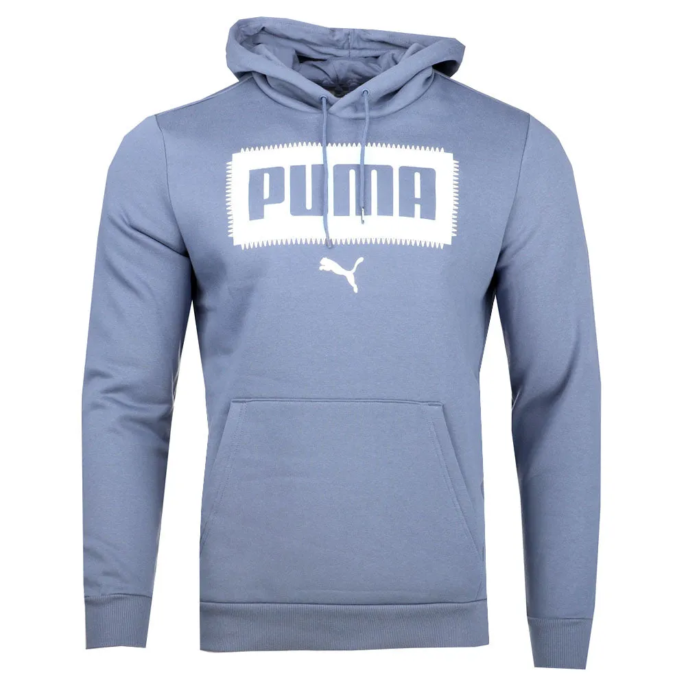 Stitched Logo Pullover Hoodie