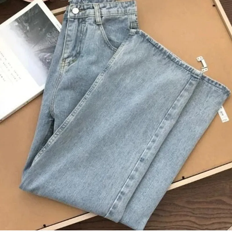 Streetwear High Waist Women's Jeans