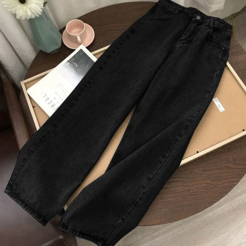 Streetwear High Waist Women's Jeans