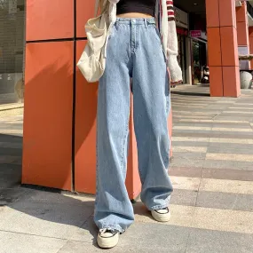 Streetwear High Waist Women's Jeans