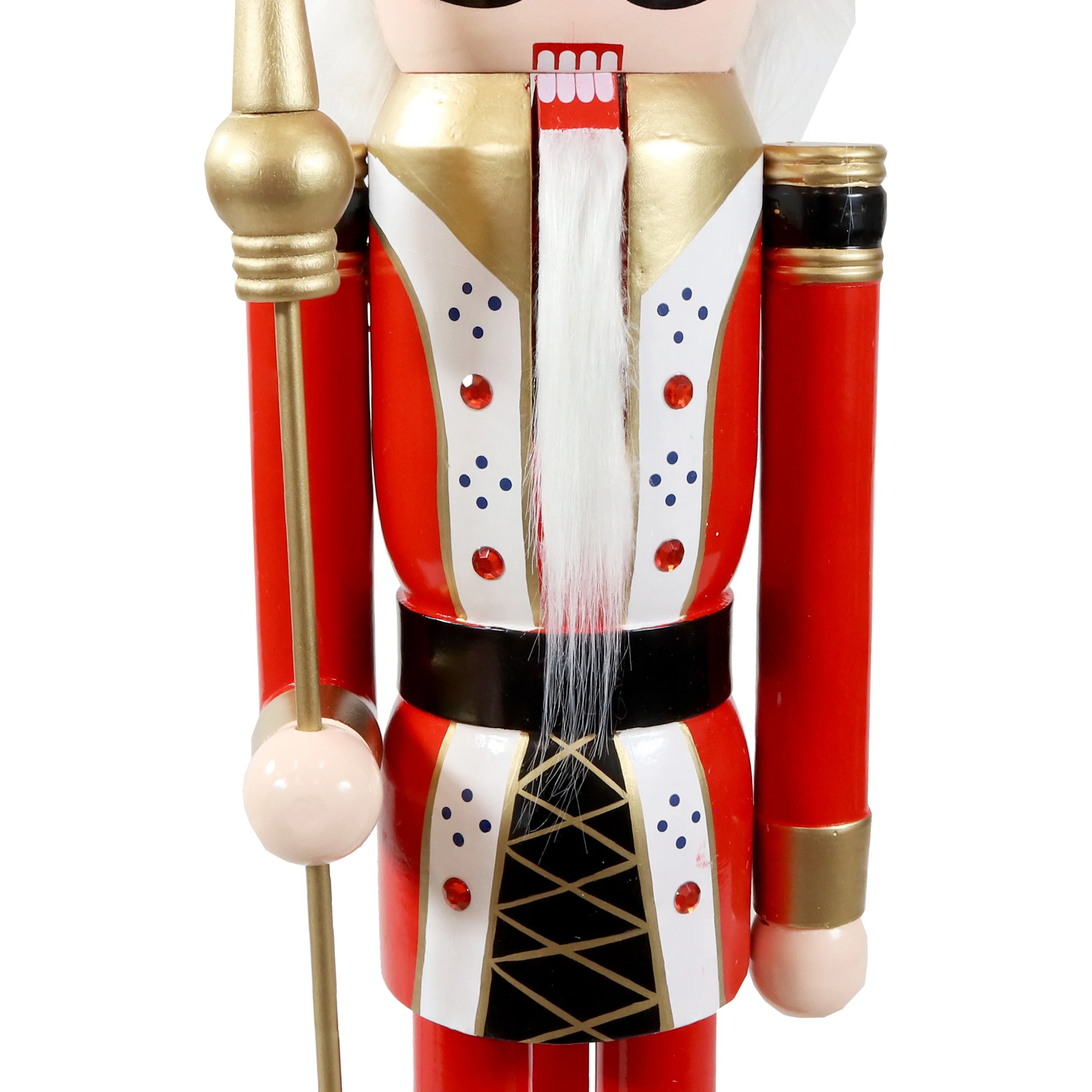 Sunnydaze Balthazar the Protector Indoor Nutcracker Statue - 48"