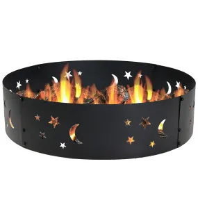 Sunnydaze Big Sky Campfire Ring - 36" Diameter