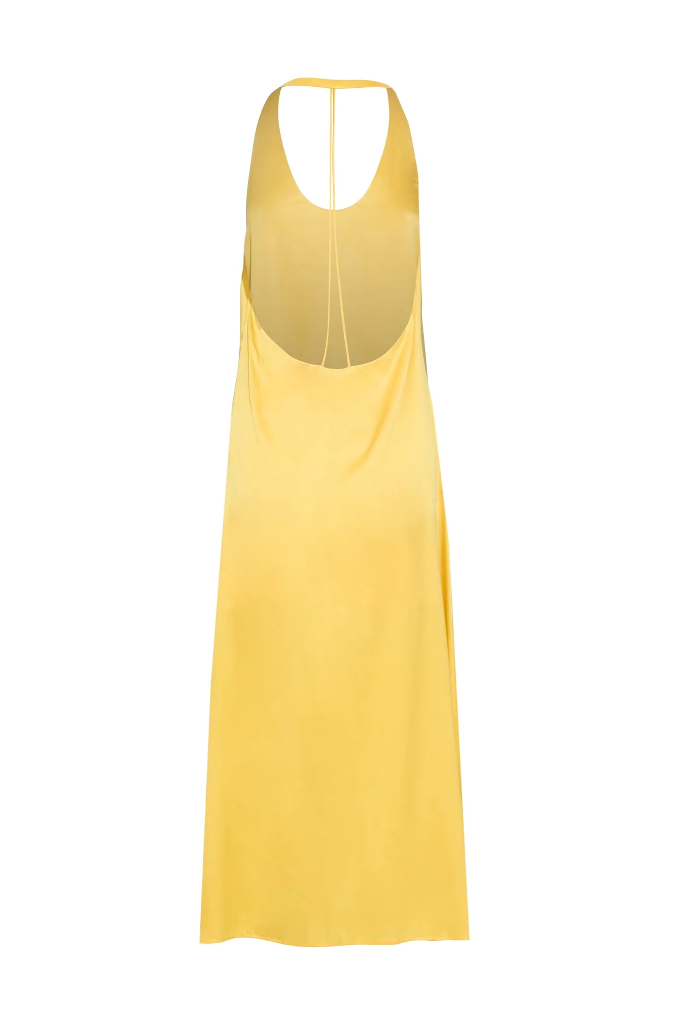 T-BOZ SLIP DRESS {MIMOSA YELLOW}