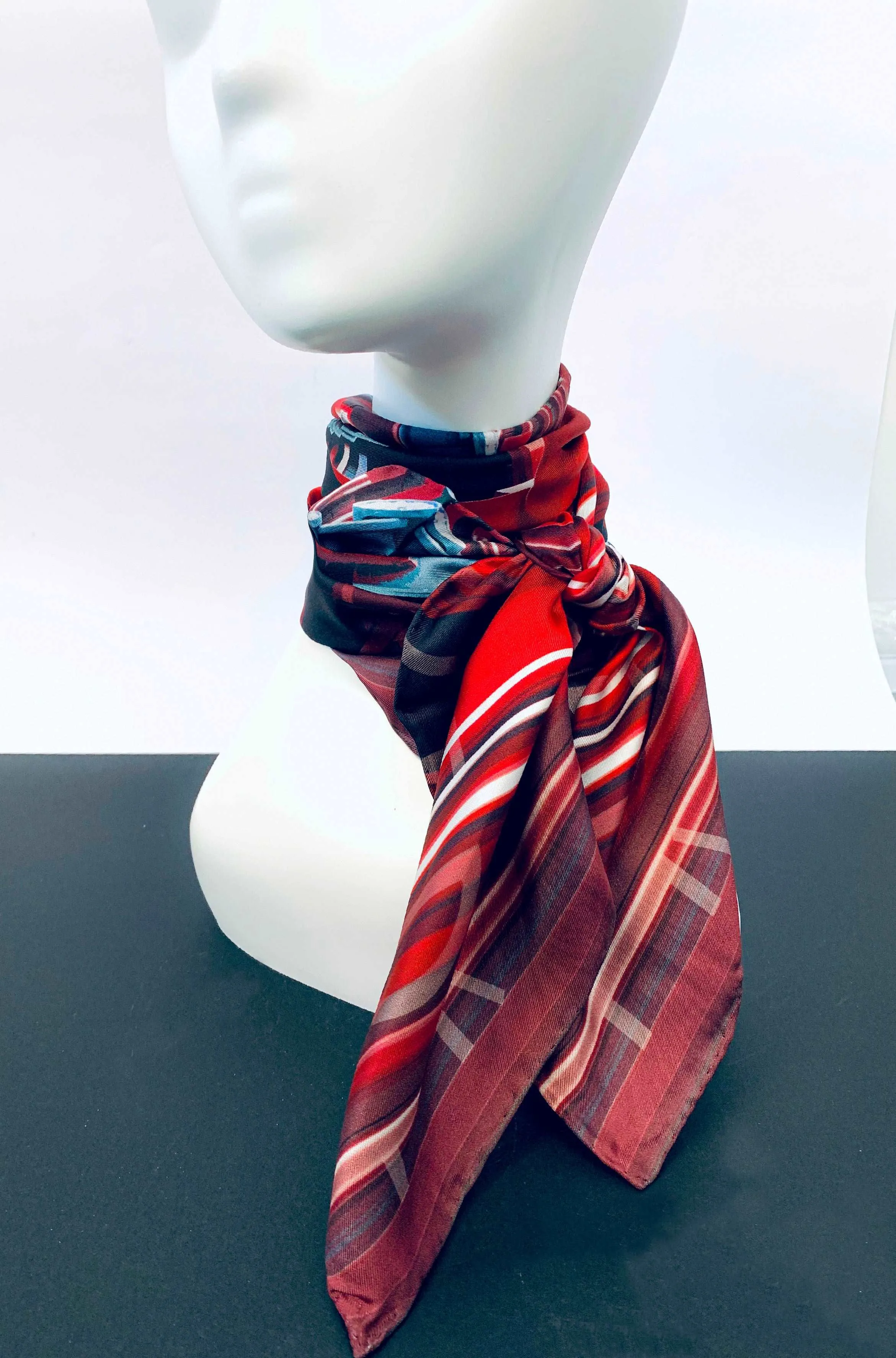 The New Floor ( Award item ) - Premium Silk Scarf 90