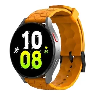 TheHorse 18mm Range Silicone Football Pattern Watch Straps