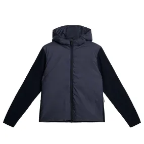 Thierry Hybrid Knit Hoodie JL Navy - AW24