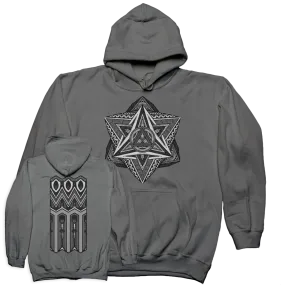 Thomas Hooper "Ashes And Diamonds" Grey Hooded Sweatshirt