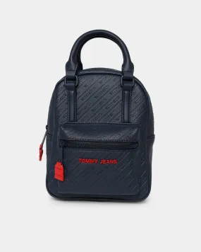 Tommy Jeans Women's PU Embossed Backpack Twilight Navy