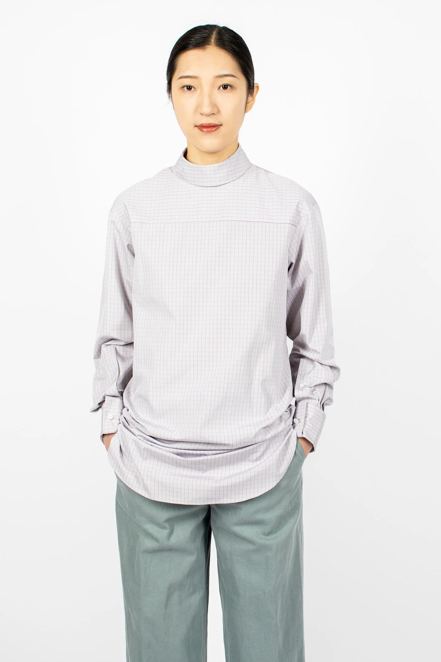 Turtleneck Shirt Light Blue