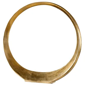 Uttermost Jimena Gold Large Ring Sculpture