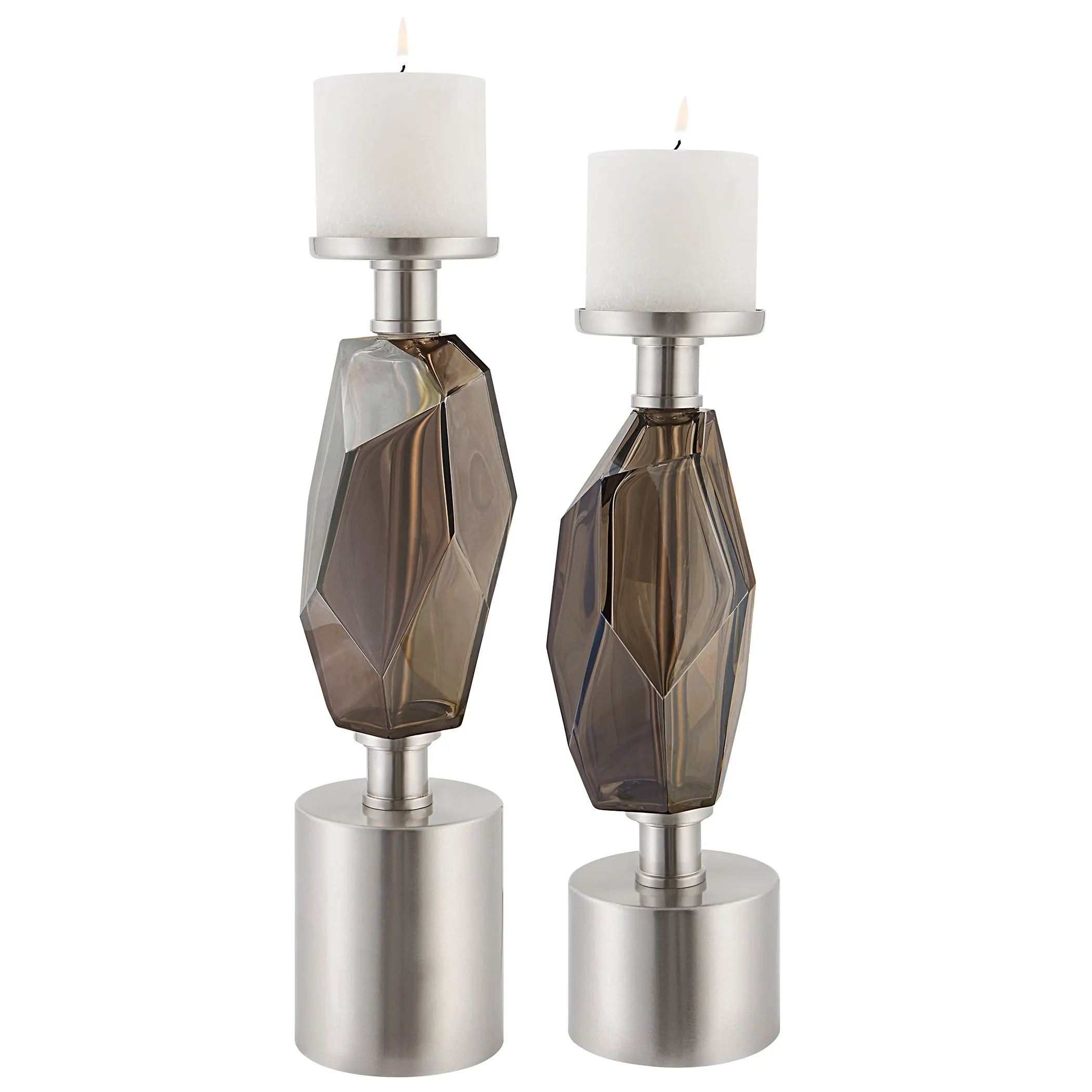 Uttermost Ore Candleholders, Set/2